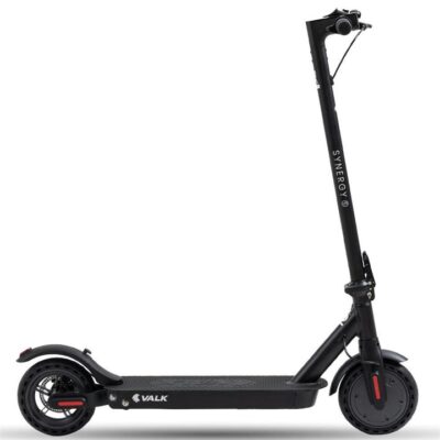 VALK Synergy 5 Electric Scooter, 400W, AU Compliant, Motorised eScooter for Adults, Black