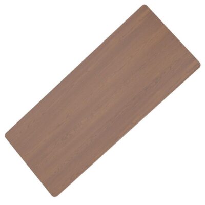 FORTIA 140 x 60cm Desktop for Height Adjustable Electric Standing Desk, Walnut Style