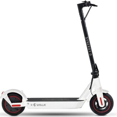 VALK Synergy 7 Electric Scooter, 500W 15Ah, AU Compliant, Motorised eScooter for Adults, White
