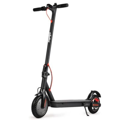 ALPHA Urban 8 Electric Scooter, Suspension, 25km Range, 8.5-Inch Wheels, Brushless Motor, Motorised Commuter eScooter for Adults, Black