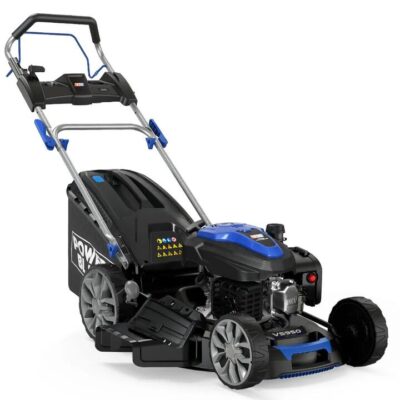 POWERBLADE 20" 200cc Self-Propelled Lawn Mower, Electric Start, 7 Height, Steel Deck, Deck Wash Port, OHV 4-Stroke Petrol - VS950
